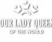 Our lady queen of world logo